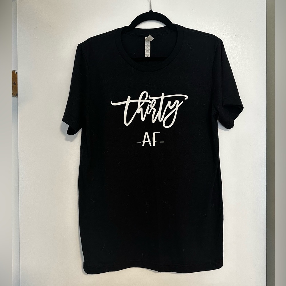 Custom 30th Birthday T-shirt (Size M)
